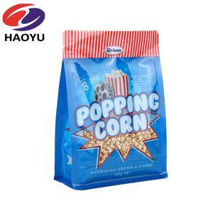 Bolsa de sellado cuádruple, fuelle lateral, cierre de cremallera inferior cuadrada, bolsas de plástico transparente para sal de roca - Product Image 5