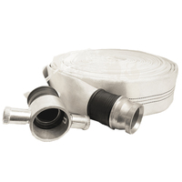 Selang Pemadam Kebakaran PVC Karet 4 Inci dengan Reel, Hidran Datar, Katup Sprinkler, Harga Grosir