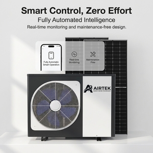 ปั๊มความร้อนพลังงานแสงอาทิตย์ OEM 10kw 20kw ERP A+++ Wifi ระบบทำความร้อนและความเย็น ปั๊มความร้อนแบบใช้พลังงานแสงอาทิตย์สำหรับทำน้ำร้อน มีตัวเลือกความจุหลายระดับ - Product Image 4
