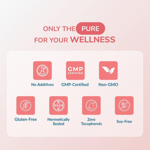 วิตามินอีสกัดธรรมชาติบริสุทธิ์ โทโคทรีนอล 300 มก. แบบซอฟต์เจล ปราศจากกลูเตน 60 แคปซูลต่อขวด รับรองอายุการเก็บรักษา 24 เดือน - Product Image 5