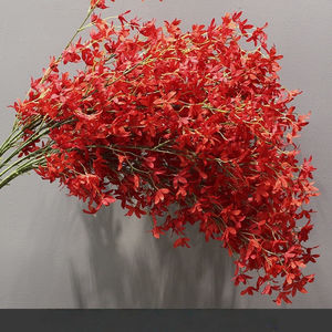 Haute qualité tige unique clou de girofle fleur longue tige mariage suspendu décoration <span class=keywords><strong>feuille</strong></span> pétales bonne qualité ne tombe pas pour l'obtention du diplôme - Product Image 5