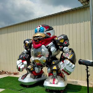 Escultura de Resina de Gran Tamaño con Figura de Dibujos Animados, para Montar en el Suelo Exterior, Diseño Contemporáneo Duradero, Paquete de una Sola Pieza - Product Image 4