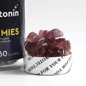 Gomitas de Melatonina para Dormir por la Noche, Suplemento Dietético Herbal Natural de Venta Caliente, Marca Privada OEM para Adultos - Product Image 4