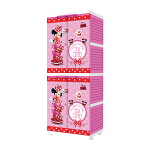 Mini armoire compacte multifonctionnelle mettant en scène les personnages préférés de la licence MSC, présentant vos héros de dessins animés célèbres. - Product Image 2