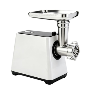 Hachoir à <span class=keywords><strong>viande</strong></span> domestique 1200W avec moteur <span class=keywords><strong>en</strong></span> cuivre, fonction de verrouillage, marche arrière, anti-blocage, 3 types de disques métalliques, kit saucisses et kibbeh - Product Image 3