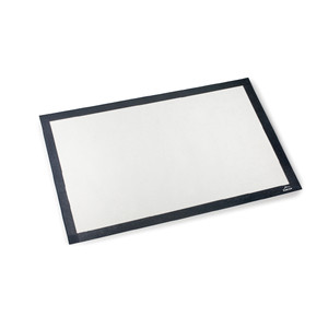 Tappetino da forno microforato bianco 30x40 cm antiaderente per uso in forno - Product Image 1