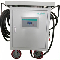 ACSOON Redresseur 28V CC 800A pour unité d'alimentation au sol d'avion, entrée 400V, alimentation statique à semi-conducteurs haute efficacité 28V CC