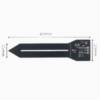 New Original Capacitive Soil Moisture Sensor Module High Sensitivity Soil Humidity Tester for Arduino Garden Plant Farm DIY Kit