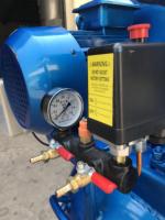 Compresseur d'air à stockage vertical Portable 14 barres vente d'usine AC Power Piston Type refroidi par air Core moteur roulement du moteur