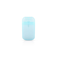 Flacon vaporisateur de parfum portable de 20 ml/30 ml, format carte de crédit, rechargeable, pour parfum, alcool ou désinfectant pour les mains