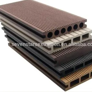 Holz Kunststoff Verbund produkt herstellungs maschine/PVC Pe Pp Wpc Tür boden Dekorative Profil platte Panel Extrusion Produktions linie