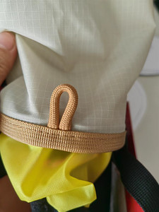 Sac à craie professionnel léger et durable avec cordon de serrage, en tissu Ripstop, pour l'escalade, personnalisable, fabriqué à Quanzhou - Product Image 2