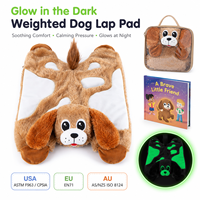 Coussin sensoriel lesté en peluche douce pour enfants, personnalisé, éducatif, pour l'autisme, le TDAH et les besoins spéciaux, fabriqué par un fabricant spécialisé dans les jouets pour chiens.