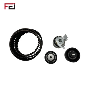 Kit de courroie de distribution FEI de haute qualité en acier et caoutchouc pour <span class=keywords><strong>Opel</strong></span> 1.4/1.6/1.8 Chevrolet VW, nouveau tendeur K015499XS, garantie 12 mois - Product Image 1