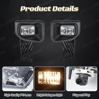 Ensemble de phares antibrouillard halogènes avec feux de jour pour Ford F-250 F-350 F-450 Super Duty 2020-2022, ensemble de phares antibrouillard avant