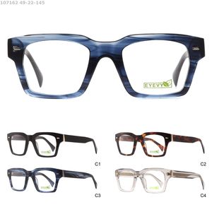 New Arrival unisex vuông thời trang Acetate kính quang học khung cao sang trọng hợp thời trang unisex vuông kính quang học biểu tượng tùy chỉnh - Product Image 1