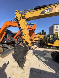 Bomba hidráulica Cat 307e de enlace de cubo de rendimiento suave 7 toneladas Mini excavadora usada CAT 307e en stock - Product Image 2