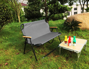 YILU Find Similar Icon Muebles de exterior Jardín Picnic Sofá Portátil Reclinable Plegable Doble Silla de camping - Product Image 5