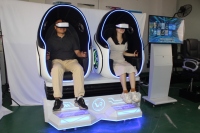 Machine de jeu de la réalité virtuelle 9D VR de jeux de la chaise VR d'oscillation d'oeufs de 9D VR