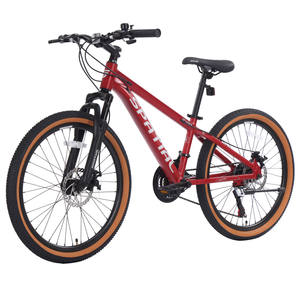 Vélo de montagne Spatial, stock entrepôt UE, 21 vitesses, capacité de charge 120 kg, pneus 24 pouces * 2.1, levier de vitesses au pouce, fourche avant à suspension - Product Image 1