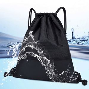 Wholesale <b>Cheap</b> Imaiwill Waterproof Nylon Jacquard Weave Drawstring Gym <b>Backpack</b> Custom Outdoor Casual Novelty Gifts - Product Image 2
