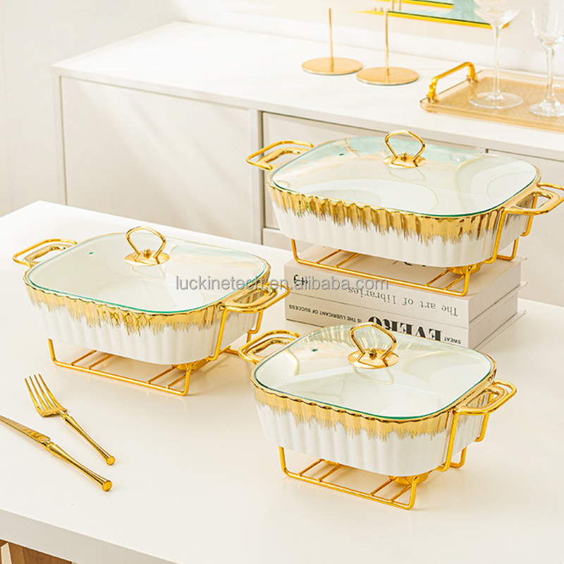 White serving dishes with stand hotsell