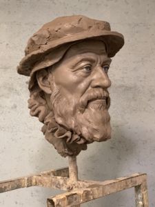 Statue d'ébauche en argile à tête personnalisée de taille <span class=keywords><strong>LIife</strong></span> réaliste élevée - Product Image 5