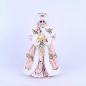 Decorazione Natalizia, Statuetta Bambina delle Nevi 30cm, Figurina Creativa Europea e Americana, Regalo e Decorazione per le Festività - Product Image 5
