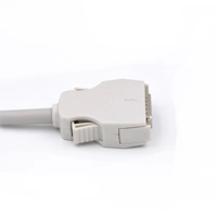 Câble EKG de haute qualité compatible avec Mortara ELI 200, 10 fils, connexion directe, XScribe DOS DB 15PIN Clip IEC