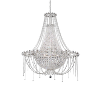 Lustre pour événements, mariage, lustre moderne pour mariage, décorations de salle de mariage, lustres en cristal pour mariages, canopée