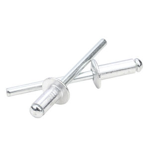 10 pièces/sac Rivets aveugles en aluminium de haute qualité à tête ronde M2 M2.4 M2.8 M3 M3.2 M3.6 M4 M5 M6 M6.4 Rivets aveugles à extrémité ouverte - Product Image 1