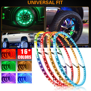 Mới nhất thiết kế hot-bán otco 4PC 12V 15/17/19 inch Multicolor LED bánh xe rim ánh sáng Kit cho tất cả các xe trang bị thêm/nâng cấp - Product Image 6