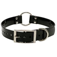 Collier de chasse de luxe en TPU fluorescent imperméable pour chien, avec rivets plaqués nickel perlé, solide, facile à nettoyer, sans odeur, anneau central en O, tactique