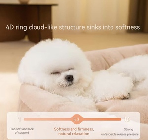 Hond Pluche <span class=keywords><strong>Bed</strong></span>-Verdikt Voor Winter En Herfst, Het Verstrekken Van Goede Warmte. Lichtgewicht En Ovaalvormig, Geschikt Voor Katten En Huisdieren. - Product Image 6