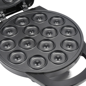 14 bánh rán sử dụng nhà sản xuất đồ ăn nhẹ dễ dàng hoạt động ăn sáng nhiệt nhỏ Máy <span class=keywords><strong>Donut</strong></span> - Product Image 4