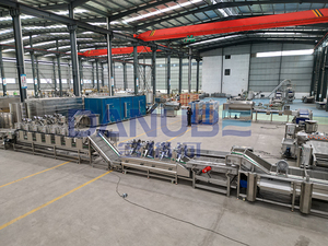 Continuous PLC Shrimp Chips <b>Fryer</b> Industrial Prawn Cracker Deep Frying Processing Line - Product Image 6