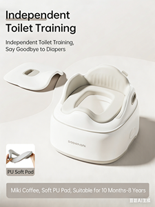 Inodoro de Entrenamiento 4 en 1 Multifuncional, Fácil de Usar en Casa, Modelo EB-304 de <span class=keywords><strong>ELSABABY</strong></span> para Niños Pequeños y Niños - Product Image 4