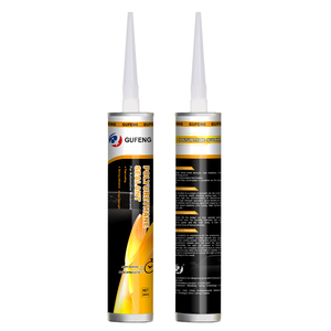 Mastic polyuréthane (PU) GUFENG pour <span class=keywords><strong>pare</strong></span>-<span class=keywords><strong>brise</strong></span>, collage de vitres automobiles, pâte blanche/noire, utilisation en menuiserie, construction, transport - Product Image 2