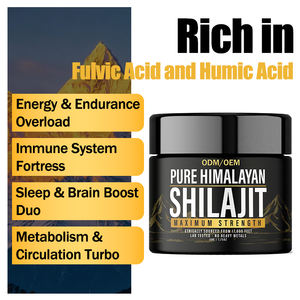 Pomada Natural de Shilajit do Himalaia para Alívio da Dor nas Costas, Rica em Ácido Fúlvico e Mais de 80 Minerais, Extrato Orgânico de Shilajit para Músculos/Juntas - Product Image 3