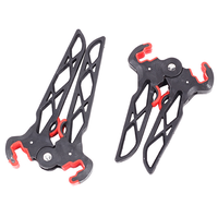 Support de support pliant noir pour arc à poulies efficace et accessoires de support de tir à l'arc de tir à l'arc