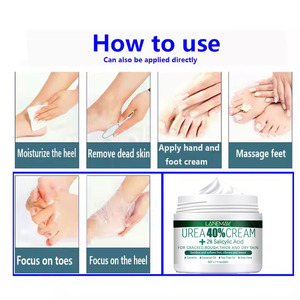 Crème à l'urée en gros pour les pieds, hydratante, éliminant les peaux mortes, réparatrice <span class=keywords><strong>antifongique</strong></span> et prévenant la sécheresse et les gerçures - Product Image 3