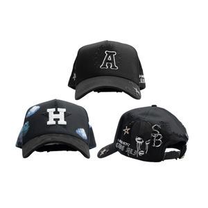 Casquette de baseball originale 2025 de créateur Dand Hat's Caps en daim à large bord, ornée de strass, brodée, ajustée, avec logo personnalisé, modèle <span class=keywords><strong>Danny</strong></span> Hat G5 Gorra - Product Image 1