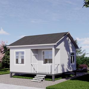 Bajos costos de mano de obra 2 dormitorios Granny Flat House Plans para casa de vacaciones - Product Image 2