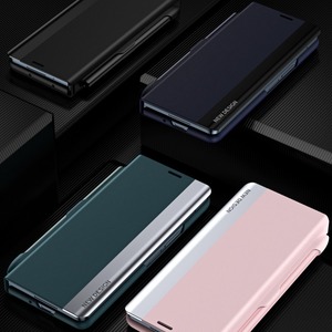 Fundas con Soporte para <span class=keywords><strong>Samsung</strong></span> <span class=keywords><strong>Galaxy</strong></span> Z Fold, Acabado Electrochapado, Tacto Suave, con Clip para <span class=keywords><strong>S</strong></span> Pen - Product Image 4