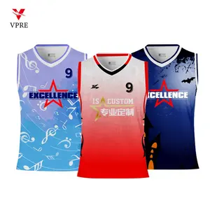 Kids Basketball Jersey Top Fully Custom Boys Breathable Basketball Uniforms Girls Quick Dry Sportswear Basketball Clothes
