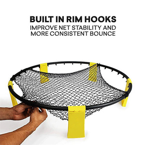 <span class=keywords><strong>Set</strong></span> da Gioco di <span class=keywords><strong>Pallavolo</strong></span> per Sport, Allenamento, Partite, Adulti, Adolescenti, Famiglia, Vacanze, Uso Interno ed Esterno, Roundnet, Spiaggia, Giardino - Product Image 3