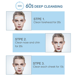 <span class=keywords><strong>Brosse</strong></span> <span class=keywords><strong>nettoyante</strong></span> électrique multifonctionnelle 3-en-1 étanche la plus vendue 2023 avec 4 têtes de remplacement <span class=keywords><strong>pour</strong></span> l'exfoliation de la peau - Product Image 4