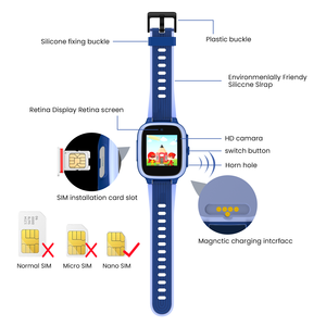 Reloj Inteligente <span class=keywords><strong>para</strong></span> Niños LAGENIO L29Q Square 4G con Videollamada, Asistente de Voz con IA, Cámara HD, Pantalla de 1.4 Pulgadas, Resistente al Agua IP68, <span class=keywords><strong>Android</strong></span> 8.1, GPS, SOS - Product Image 6