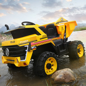 Camion électrique NEL pour enfants, 4x4, deux places, télécommandé, pour jeux en extérieur - Product Image 3