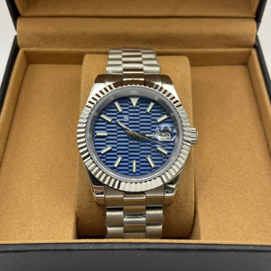 Blue Luminous Men's <b>Automatic</b> Diver Watch with Sapphire Glass NH35 Movement Waterproof Sports <b>Wristwatch</b> Mechanical Watches - Product Image 1